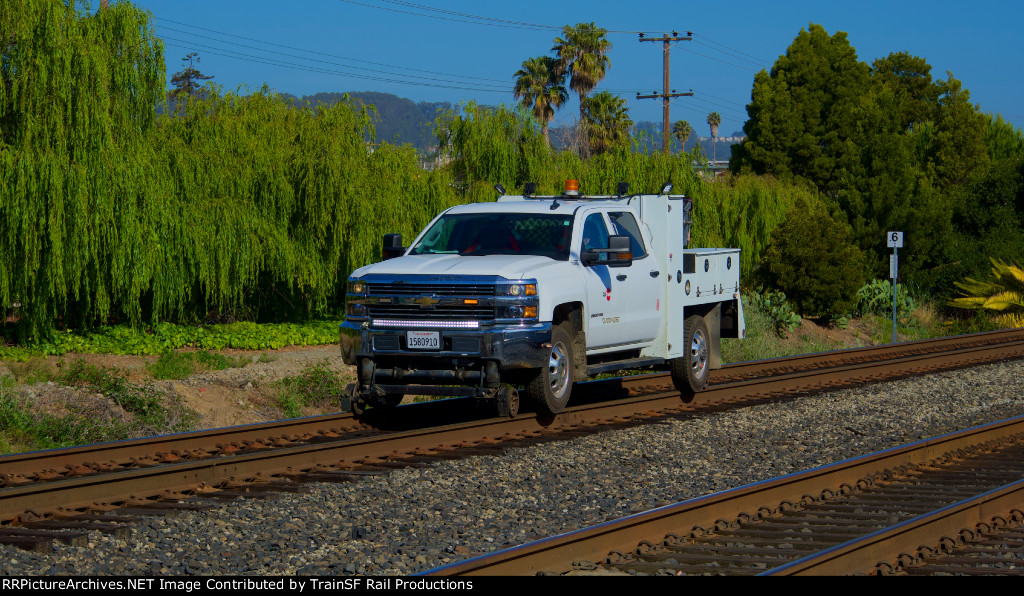 Caltrain High Rail Truck